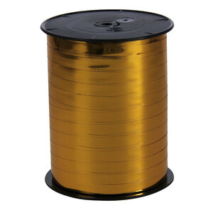 Bolduc bobine métallisée 250mx7mm cognac clairefontaine