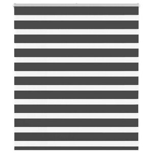 vidaXL Store zèbre noir 135x100 cm largeur du tissu 130 9 cm polyester