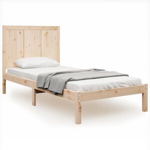 vidaXL Cadre de lit sans matelas 100x200 cm bois massif de pin