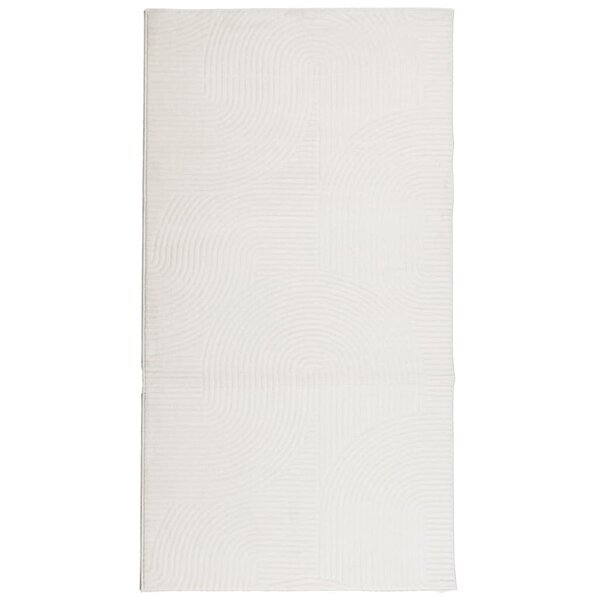 vidaXL Tapis IZA poils courts style scandinave crème 80x150 cm