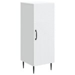 vidaXL Buffet Blanc 33 x 34 5 x 89 5 cm Bois d'ingénierie