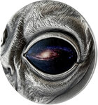 Monnaie ALIEN EYE 2 Oz Argent 2000 Francs Cameroon 2026 (PRÉCOMMANDE)