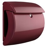 Burg-wächter boîte aux lettres piano 886 m plastique merlot