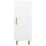 vidaXL Buffet Blanc 34 5x34x90 cm Bois d'ingénierie