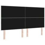 vidaXL Tête de lit Gris clair 180 cm Velours