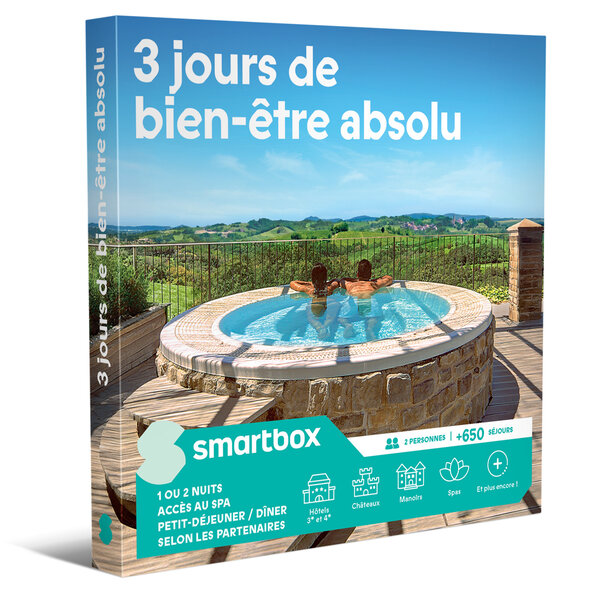 SMARTBOX - Coffret Cadeau 3 jours de bien-être absolu - Séjour