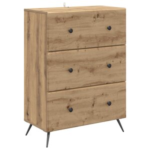 vidaXL Armoire à tiroirs 66 x 34 5 x 90 cm Bois d'ingénierie