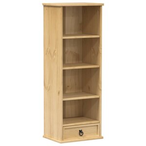 vidaXL Armoire à CD Corona 40x30x110 cm bois de pin massif