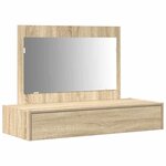 vidaXL Table de Toilette Marron 100 x 40 x 70 cm Bois d'ingénierie