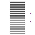 vidaXL Store zèbre noir 110x230 cm largeur du tissu 105 9 cm polyester