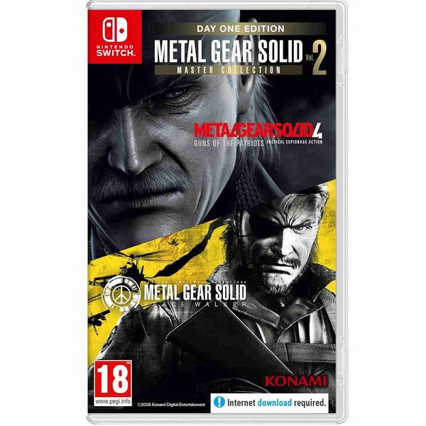 Jeu SWITCH Metal Gear Solid Master Collection Vol.2