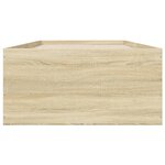 vidaXL Cadre de lit sans matelas chêne sonoma 90x190 cm