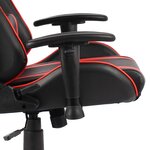 vidaXL Chaise de jeu pivotante Rouge PVC