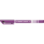 Stylo feutre SENSOR M Pointe Moyenne Lilas STABILO