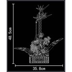 Mould King 10024 - Bouquet de fleurs d'oiseaux de paradis Ensemble de construction