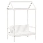 vidaXL Ensemble de lit de jour avec toit 80x200 cm bois de pin massif