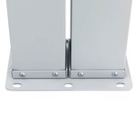 vidaXL Auvent latéral rétractable Crème 120 x 600 cm