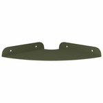 vidaXL Étagère Flottante d'Angle 4 pc Vert olive 18 x 18 x 2 cm