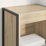 vidaXL Bibliothèque Sonoma 80 x 30 x 155 cm Bois d'ingénierie