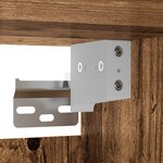 vidaXL Ensemble de meuble TV mural en bois vieilli - 4 pièces