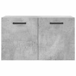 vidaXL Armoire murale Gris béton 60x36 5x35 cm Bois d'ingénierie