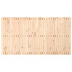 vidaXL Tête de lit murale 204x3x110 cm Bois massif de pin