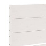 vidaXL Cadre de lit extra long sans matelas 100x220 cm bois massif