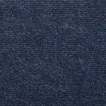 vidaXL Tapis d'escalier auto-adhésifs 15 Pièces 65x24 5x3 5 cm Bleu