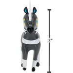 Jazwares PKW4149 - Pokémon Zébibron et Speed Ball Clip 'N' Go