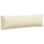 vidaXL Coussins de palette lot de 2 crème tissu