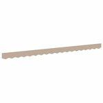 vidaXL Bande de auvent Beige 3.8 x 0.2 m Toile
