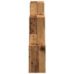 vidaXL Armoire murale 78x18x71 cm vieux bois bois d'ingénierie