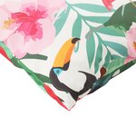 vidaXL Coussins décoratifs lot de 4 Multicolore 50x50 cm Tissu