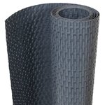 vidaXL Paravent de balcon anthracite 1000x90 cm résine tressée
