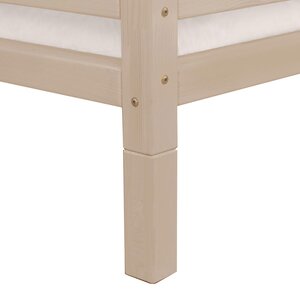 4 pieds de lit 20 cm FOOT beige