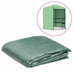 vidaXL Couverture de remplacement serre (6 5025 m²) 255x255x194cm Vert