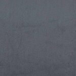 vidaXL Banc Gris foncé 113 x 57 x 39 cm Velours