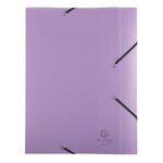 Boite De Classement Exabox Dos 60mm Polypropylène 7/10e Chromaline Pastel - A4 - Couleurs Assorties - X 8 - Exacompta