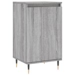 vidaXL Buffet sonoma gris 40x35x70 cm bois d'ingénierie