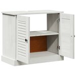 vidaXL Meuble Sous Évier VIGO Blanc antique 67.5 x 34 x 59 cm