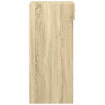 vidaXL Buffet chêne sonoma 45x42 5x93 cm bois d'ingénierie