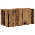 vidaXL Ensemble meuble TV 6 Pièces Bois Ancien Bois d'ingénierie