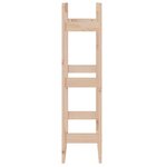vidaXL Support pour bois de chauffage 60x25x100 cm Bois de pin massif