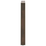 vidaXL Pieds de table à manger en forme de V 2 pièces Acier naturel 80 x (72-73 3) cm Acier