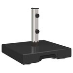 vidaXL Pied de parasol Noir 41 x 41 x 37 cm Granite