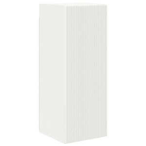 vidaXL Meuble TV mural Blanc 30 x 31 x 80 cm Bois d'ingénierie