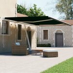 vidaXL Auvent automatique sur pied 600x300 cm Anthracite