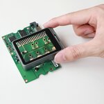 Loupe cube numérique à poser LED-UV.