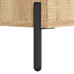 vidaXL Buffet chêne sonoma 69 5x32 5x180 cm bois d'ingénierie