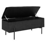 House Nordic Banc avec rangement Luna Noir